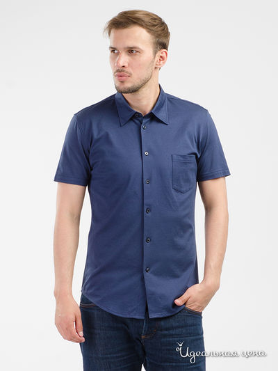 Рубашка Lario Covaldi, цвет темно-синий