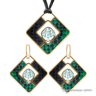 Комплект Bon Vie, цвет изумрудный