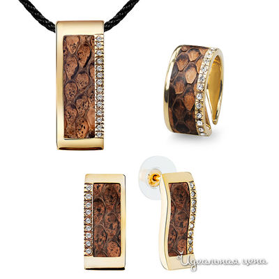 Комплект Bon Vie, цвет коричневый