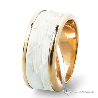 Кольцо Bon Vie, цвет белое