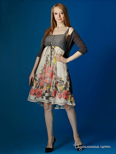 Сарафан Ada Gatti, цвет серый