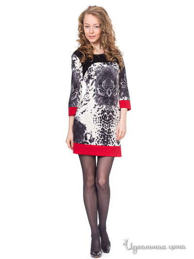 Платье Ada Gatti, цвет черный, красный