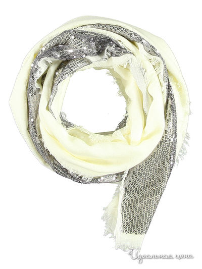 Палантин Passigatti, цвет кремовый