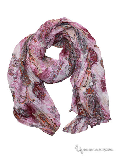 Палантин Passigatti, цвет бело-розовый