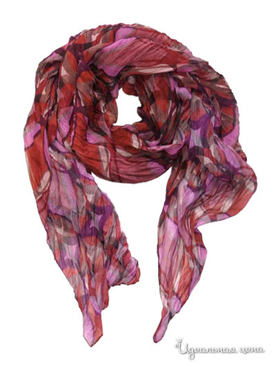 Палантин Passigatti, цвет бордово-фиолетовый