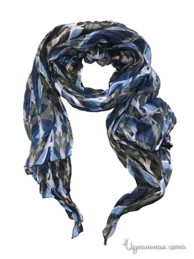 Палантин Passigatti, цвет сине-зеленый