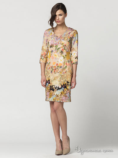 Платье E. Levy, цвет мультиколор