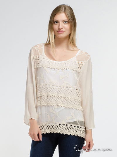 Блуза Angel Black, цвет бежевый