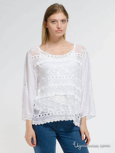 Блуза Angel Black, цвет белый