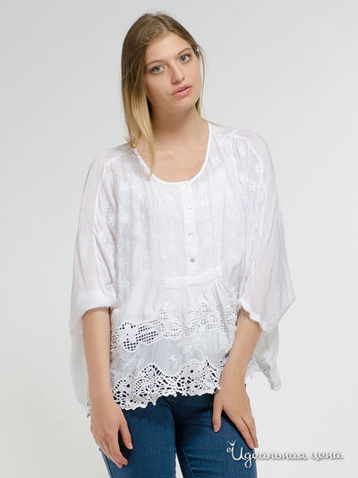 Блуза Angel Black, цвет белый