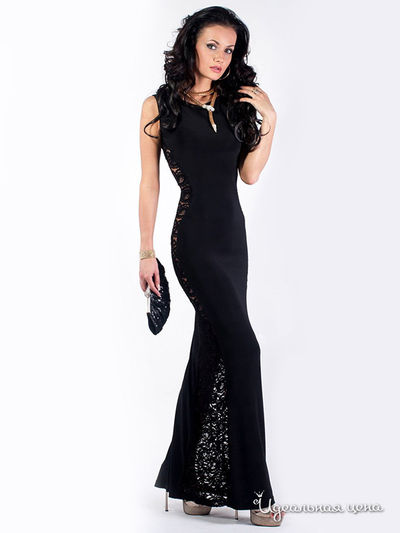 Платье La Cafe, цвет черный