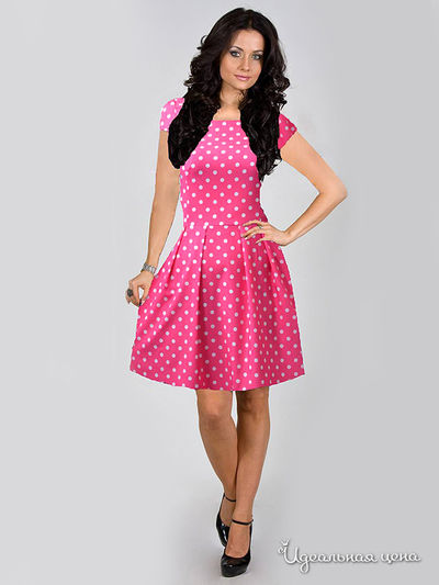 Платье La Cafe, цвет розовый