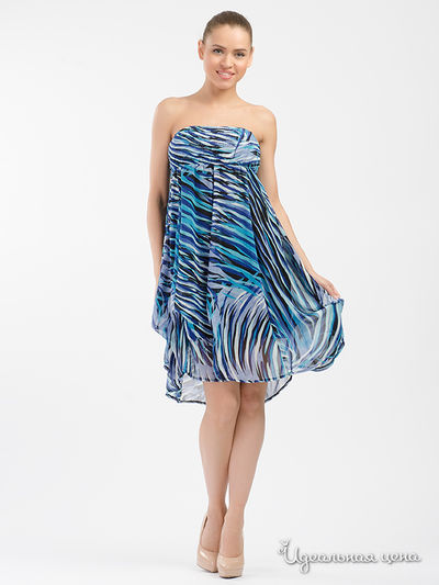 Сарафан Melanera, цвет синий, чёрный, голубой