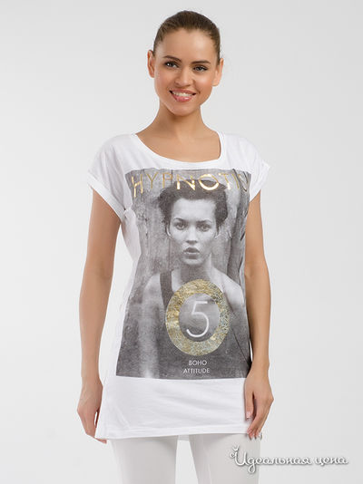 Футболка Imperial, цвет белый, чёрный, серый