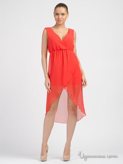 Сарафан Paolo Casalini, цвет коралловый