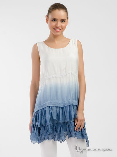 Туника King Kong, цвет белый, голубой, синий