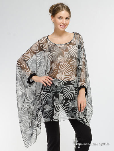 Туника Adzhedo, цвет серый