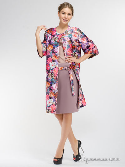 Костюм Adzhedo, цвет бордовый, розовый