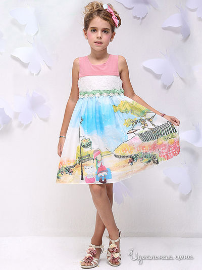 Платье Wonderland, цвет мультиколор