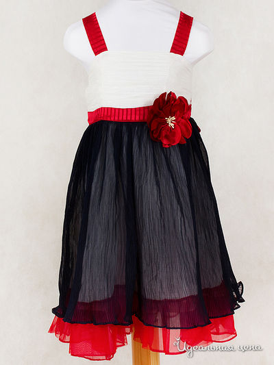 Платье Wonderland, цвет синий, красный