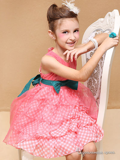 Платье Wonderland, цвет коралловый