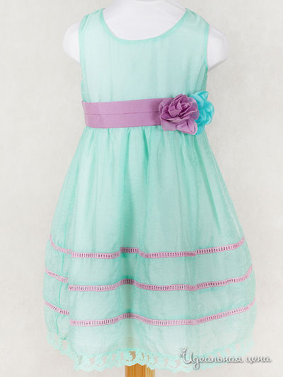 Платье Wonderland, цвет зеленый, сиреневый