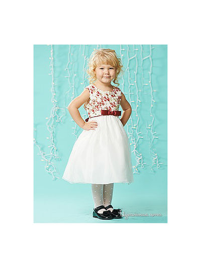 Платье Wonderland, цвет цветн/белый