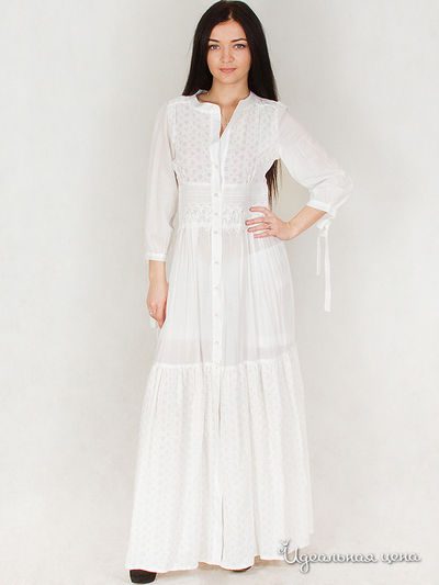 Платье Pole & Pole, цвет белое