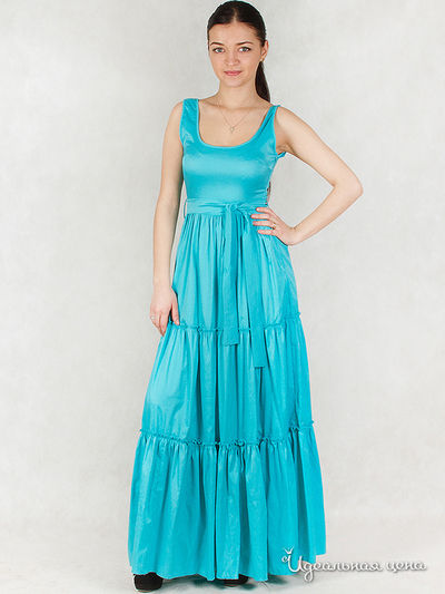 Сарафан Pole & Pole, цвет голубой