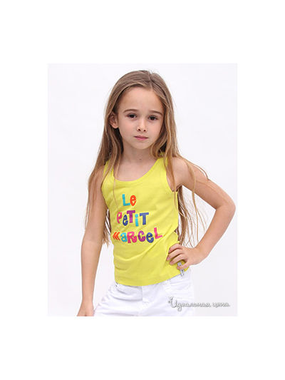 Майка Le Petit Marcel, цвет желтый