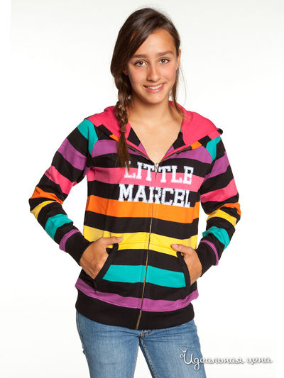 Свитшот Little Marcel, цвет в полоску 235