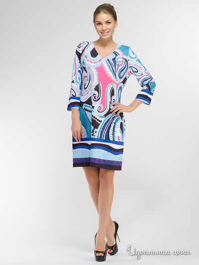 Платье (TA)markaStile, цвет мультиколор