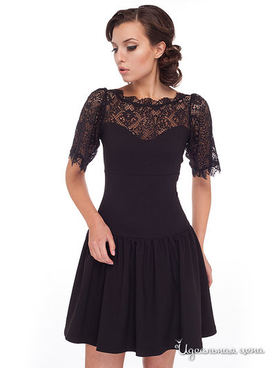 Платье Arefeva, цвет черный