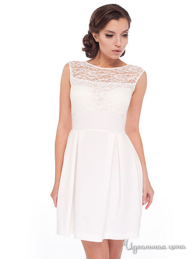 Платье Arefeva, цвет светло-желтое