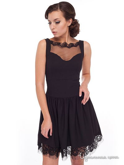 Платье Arefeva, цвет черный