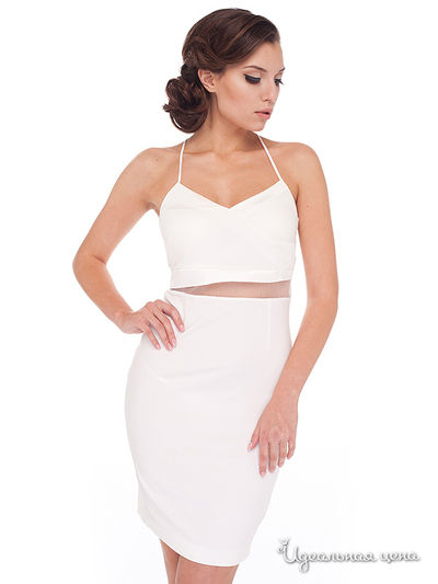 Платье Arefeva, цвет светло-желтое