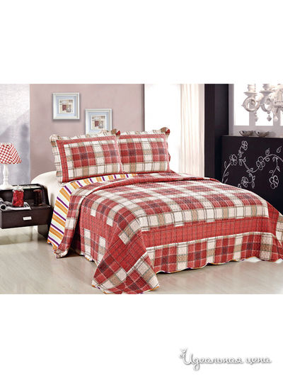 Покрывало, 230х250 см Текстильный каприз, цвет мультиколор