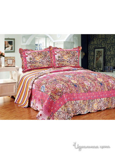 Покрывало, 230х250 см Текстильный каприз, цвет мультиколор