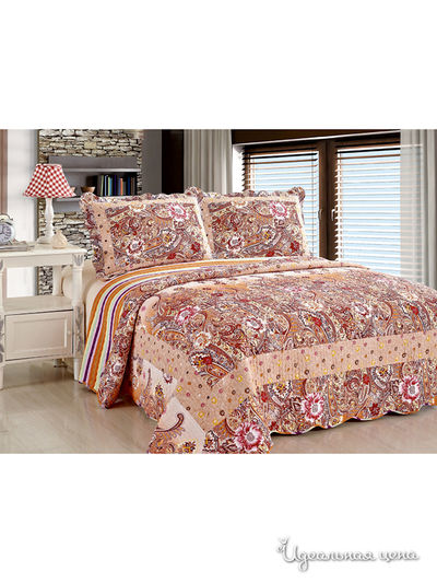 Покрывало, 230х250 см Текстильный каприз, цвет мультиколор