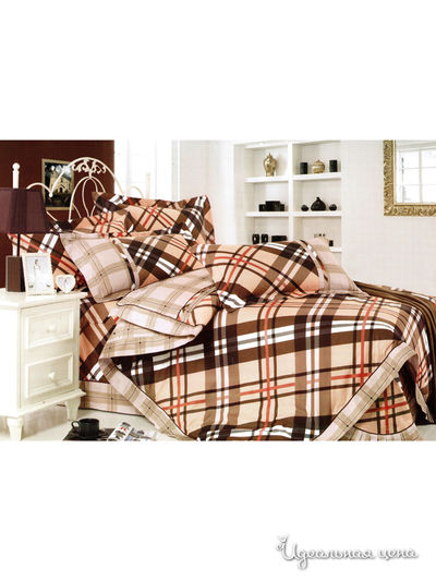 Комплект постельного белья семейный Текстильный каприз, цвет мультиколор