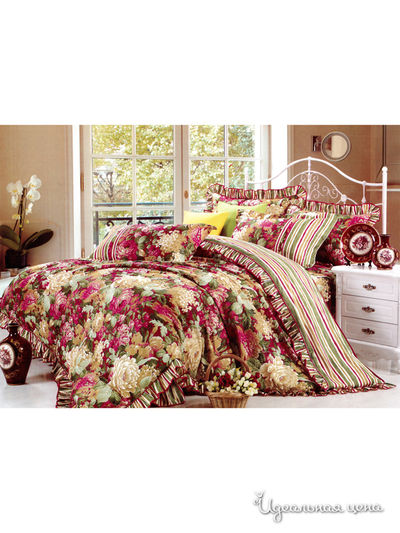 Комплект постельного белья 2-спальный Текстильный каприз, цвет мультиколор