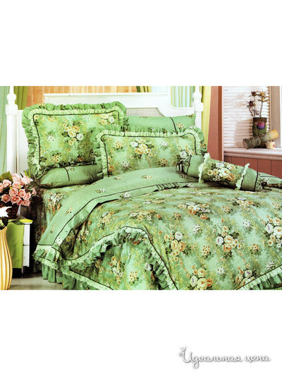 Комплект постельного белья семейный Текстильный каприз, цвет мультиколор