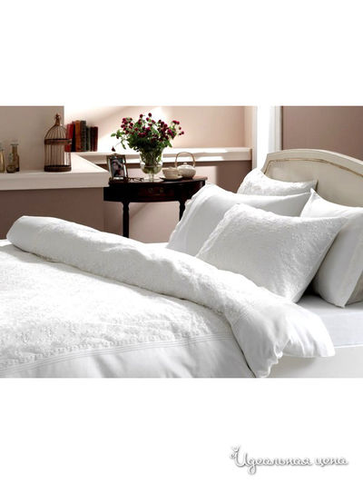 Комплект постельного белья, евро, сатин Текстильный каприз, цвет мультиколор