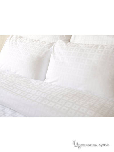 Подушка, 50х70 Текстильный каприз, цвет белый