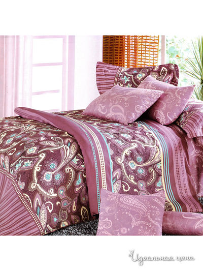 Комплект постельного белья семейный Текстильный каприз, цвет мультиколор