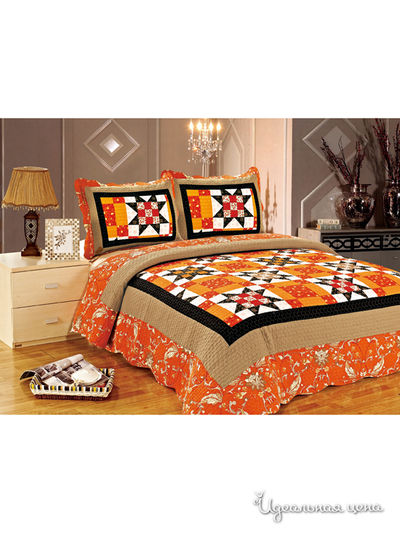 Покрывало, 230х250 Текстильный каприз, цвет Мультиколор