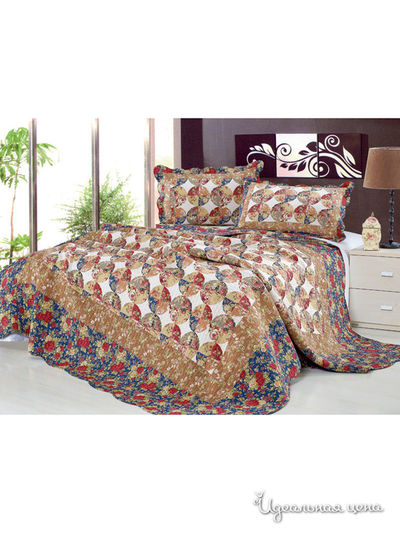 Покрывало, 230х250 Текстильный каприз, цвет Мультиколор