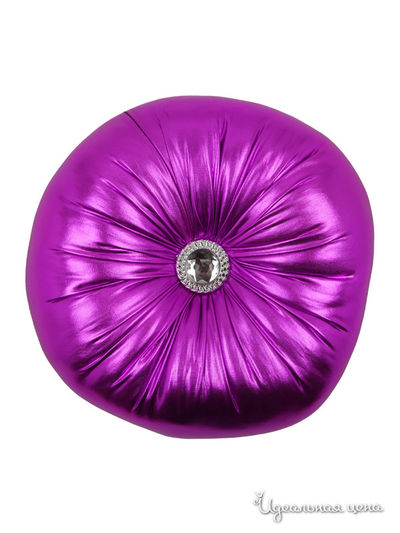 Подушка-пуфик декоративная, диаметр 32 см Текстильный каприз, цвет мультиколор