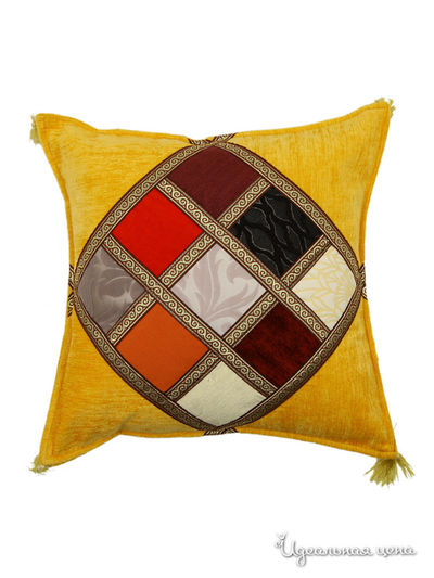 Подушка декоративная, 40х40 см Текстильный каприз, цвет мультиколор