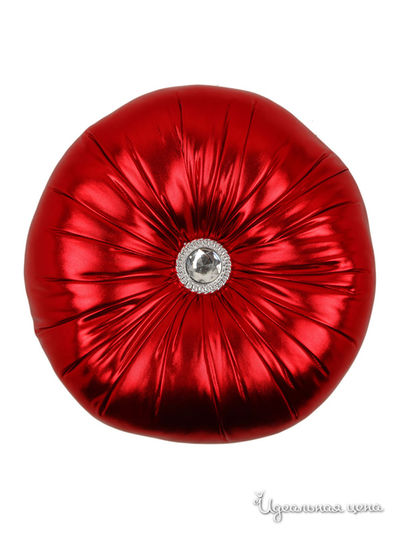 Подушка-пуфик декоративная, диаметр 32 см Текстильный каприз, цвет мультиколор